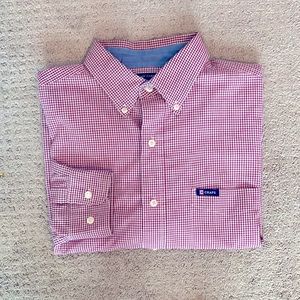 Chaps Men’s Long Sleeve Button down Dress Shirt Easy Care New